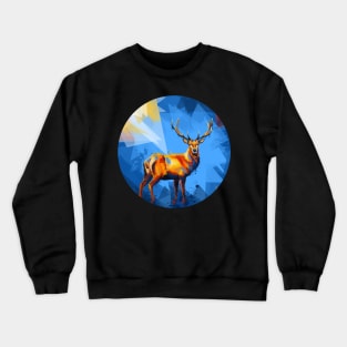 Deer in the Wilderness Crewneck Sweatshirt